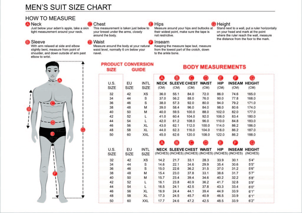 Standard Sizing – Scud Moto